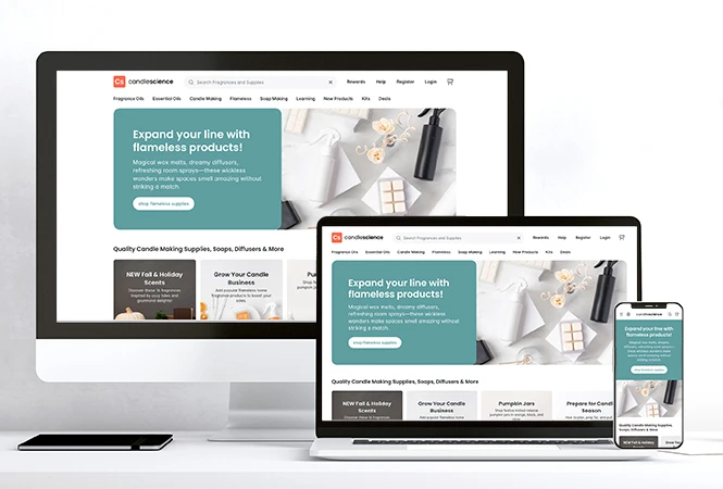 Candlescience-responsive-website